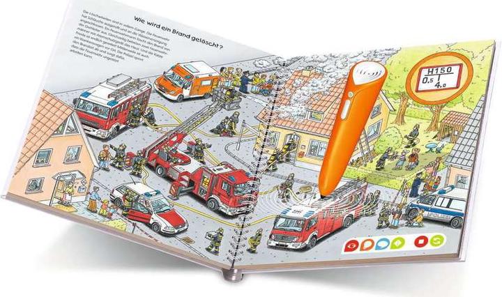 Immagine prodotto tiptoi In viaggio con i vigili del fuoco (Tedesco, Daniela fuggire, Niklas Böwer)