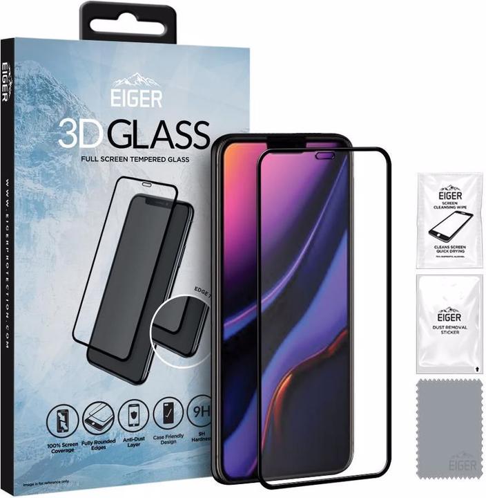 Eiger Mountain Glass Clear Edge (1 pièce(s), Apple iPhone 11 Pro, Apple iPhone X, Apple iPhone XS)