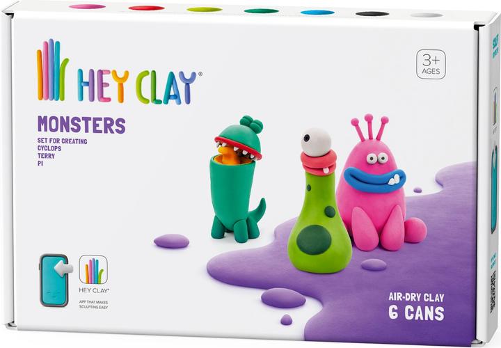 Image du produit Hey Clay Monstres : Terry, Pi, Bigwig