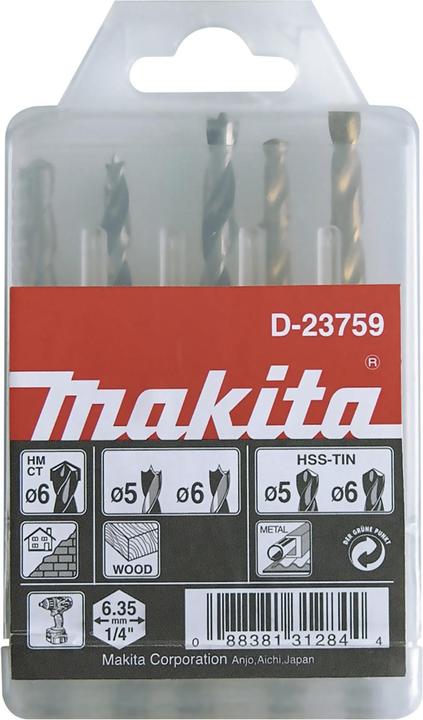 Productafbeelding Makita Boorset 71 stuks (Kruis Pozidriv PZ, Cross Phillips PH)