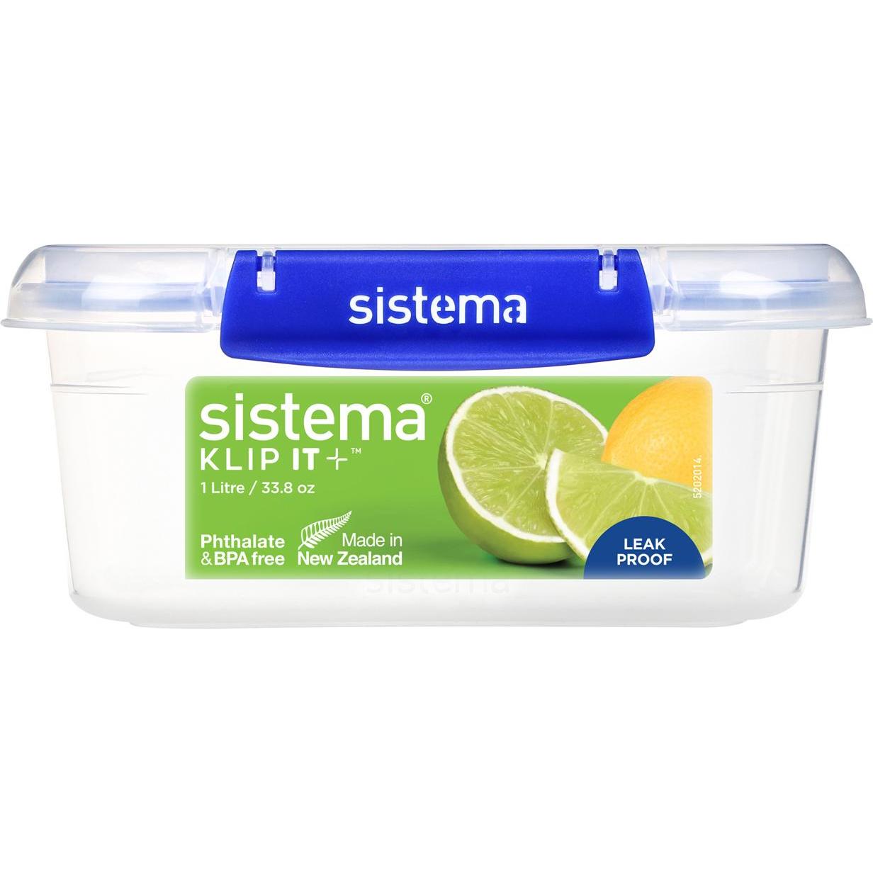 Thumbnail - Sistema Frischhaltedose KLIP IT PLUS 1 l blau, Vorratsbehälter, Blau