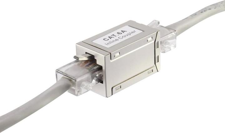 Image du produit Renkforce CAT6A S/FTP (câble de rallonge réseau + femelle) 3 (S/FTP, CAT6a, 3 m)