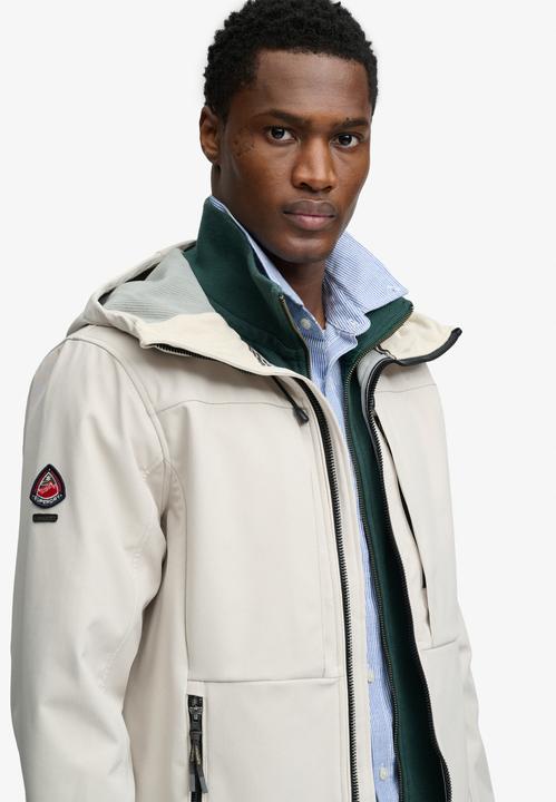 Actual product image Superdry Hooded Softshell Trekker Jacket (S)