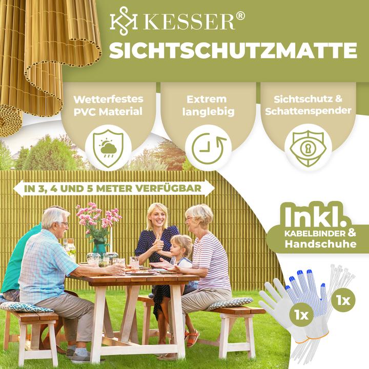 Image du produit Kesser PVC Sichtschutzmatte (500 cm)