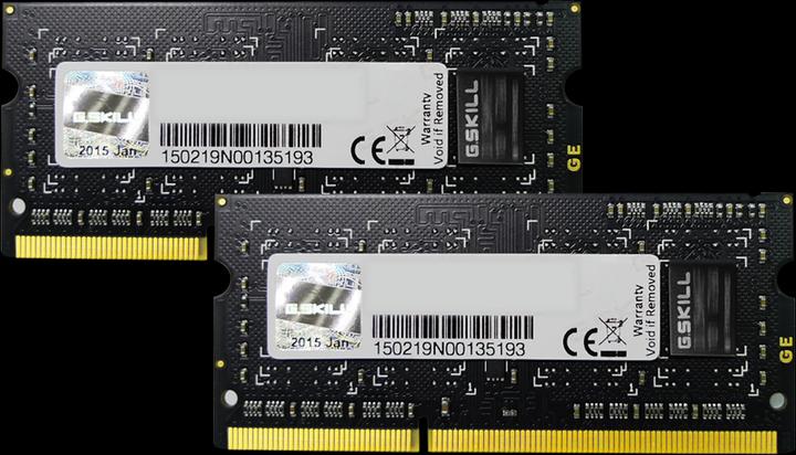 Produktbild G.Skill Standard (2 x 4GB, 1333 MHz, DDR3-RAM, SO-DIMM)