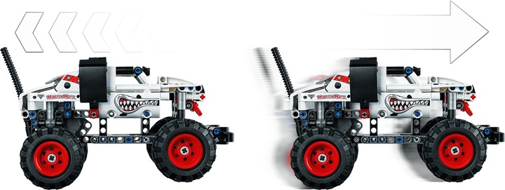 Actual product image LEGO Monster Jam Monster Mutt Dalmatian (42150, LEGO Technic)