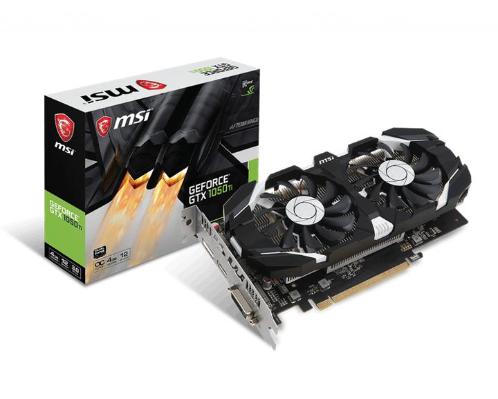Immagine prodotto MSI GeForce GTX 1050 TI OC (4 GB)