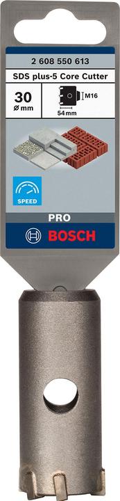 Produktbild Bosch Professional Zubehör PRO SDS plus-5 Core Cutter, 30 x 50 x 72 mm (30 mm)