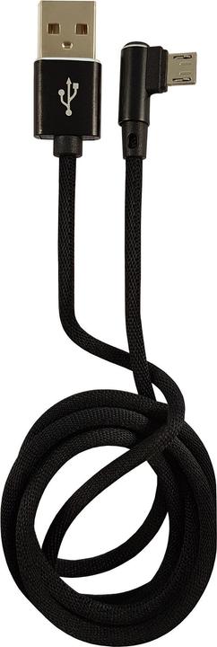 LC-Power LC Power USB-Kabel USB (M) zu Micro-USB Typ B (M) gewinkelt (1 m, USB 2.0)