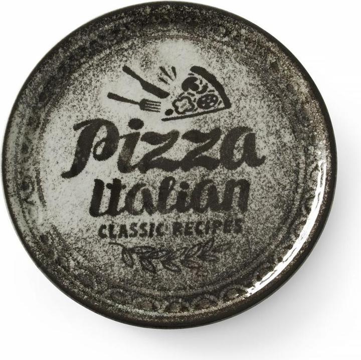 Produktbild Hendi Pizzateller Recipe Collection Schwarz,, Schwarz, ⌀310mm (6 x, 31 cm)