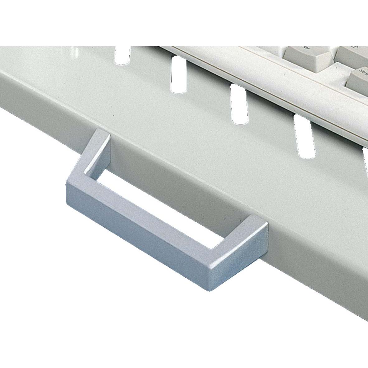 Rittal Handles for pull-out component shelves, Serverschrank Zubehör, Silber