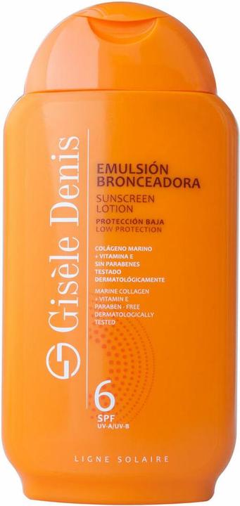 Actual product image Gisele Denis Bronzer Emulsion Spf15 200ml (Sun cream face, SPF 15, 200 ml)