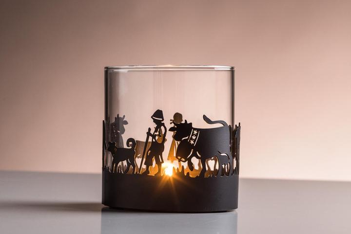 Produktbild Angela Bruderer Windlicht "Alpaufzug" (Ø 11 cm)