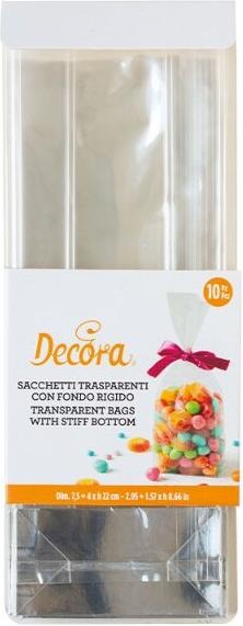 Produktbild Decora Klarsichtbeutel mit festem Boden gross (10 x)