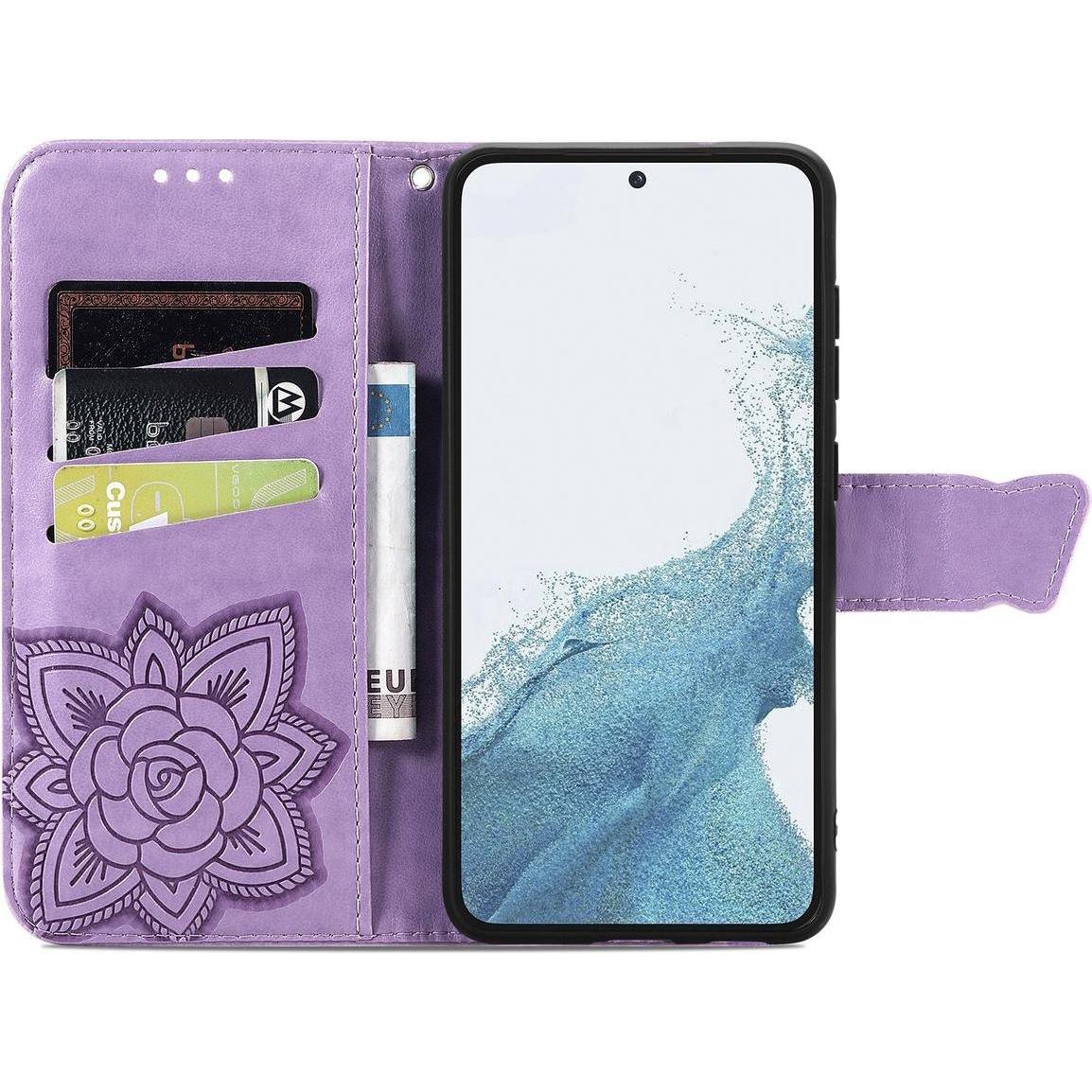 Thumbnail - König Design Hülle Handy Schutz für Samsung Galaxy S23 Plus Ultra Case Cover Tasche Wallet (Samsung Galaxy S23+), Smartp...