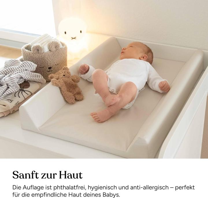 Produktbild Ehrenkind Abwaschbare Wickelauflage mit Keil (50 x 70 cm)