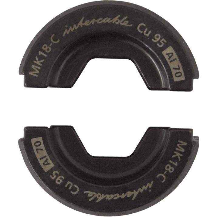 Intercable, Accessori per pinze, Inserto esagonale f. Guaina per cavo Cu-press. MK16-C