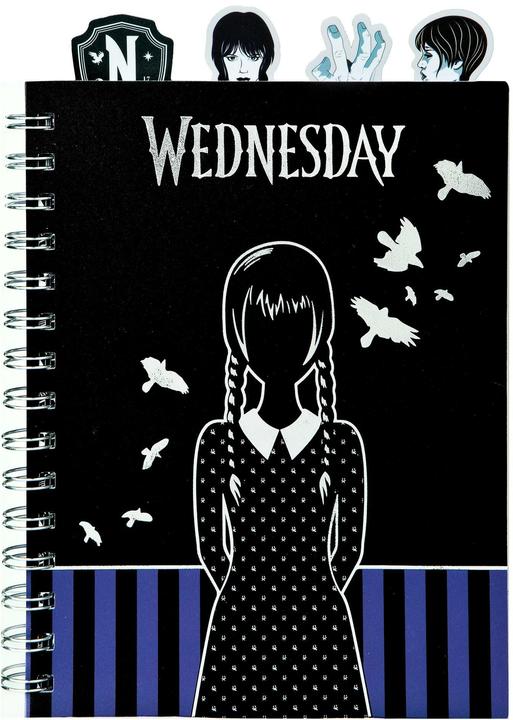 Undercover Wednesday - Notizblock A5 - schwarz (A5, Liniert)