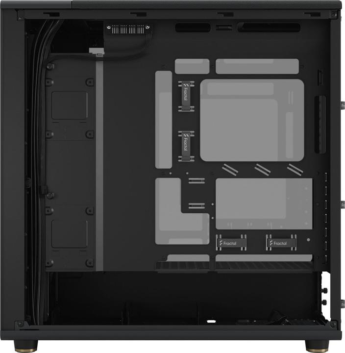 Produktbild Fractal Midi North XL RC Charcoal Black TG (ATX, Mini-ITX, E-ATX)