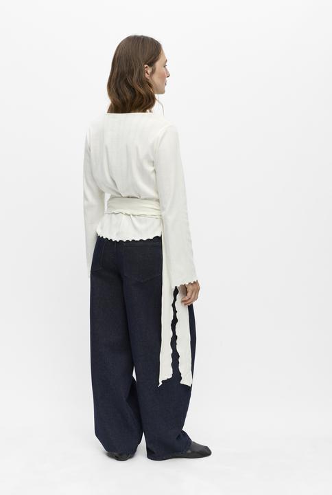 Produktbild Object Rippstrick Wickel Strickjacke (XS)