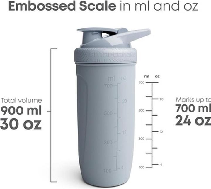 Immagine prodotto Smart Shake Reforce Stainless Steel Looney Tunes, 900 ml / 30 oz, Tasmanian Devil (0.90 l)