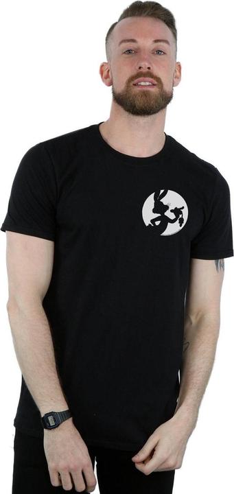 Immagine prodotto Looney Tunes Bugs Bunny Silhouette Breast Print Maglietta Uomo (XL)