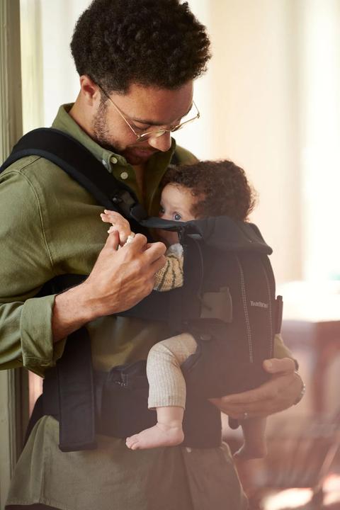 Actual product image BabyBjörn Carrier One Woven Baby Carrier, Black
