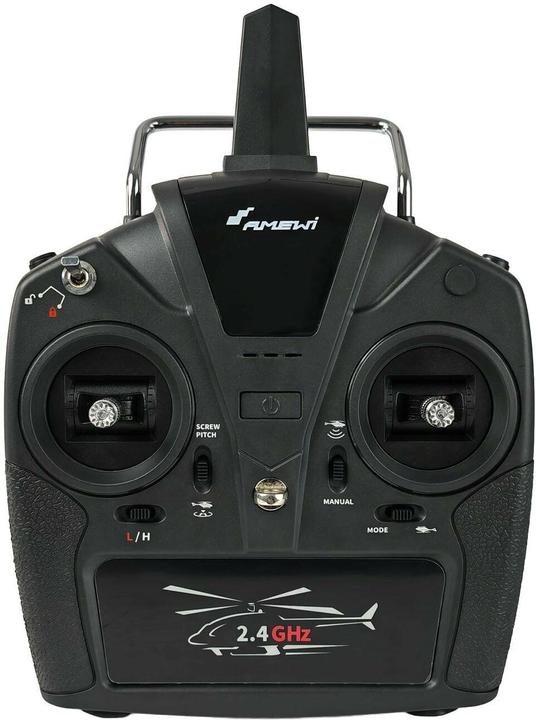 Immagine prodotto Amewi Bell 222 Airwolf Pro Helikopter 6-Kanal 3D/6G RTF