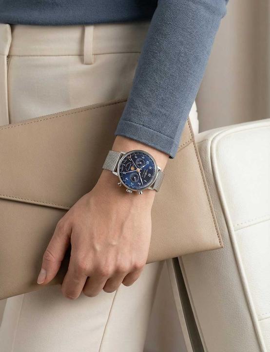 Productafbeelding Zeppelin LZ129 Hindenburg (Analoog horloge, Maanfase klok, 36 mm)