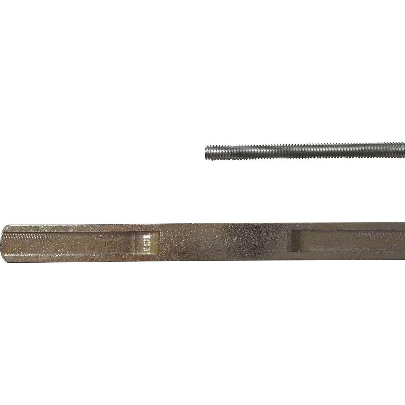 Grundmann, Türgriff + Fenstergriff, GEOS FH Stift 9mm- u. Schrauben en, 57 - 62 mm, verzinkt, DIN 18 273, 1 Beutel (Türg...