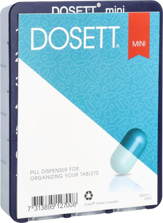 Actual product image Dosett Mini dosing box