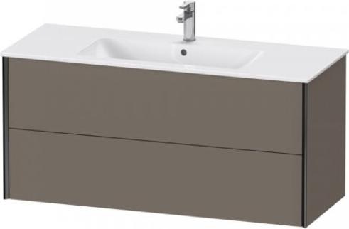 Actual product image Duravit XViu 4128 Vanity unit wall-mounted, 2 drawers, for wash basin ME by Starck 233612, 1210x480 (121 x 48 x 56 cm)
