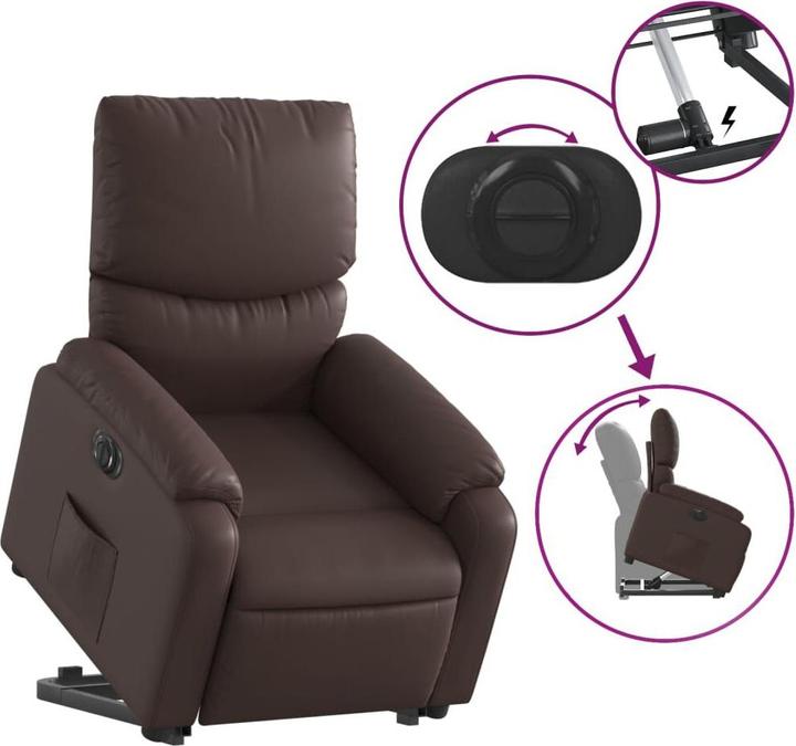Actual product image vidaXL Relaxsessel mit Aufstehhilfe