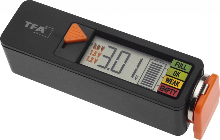 Actual product image TFA 98.1126.01 BatteryCheck