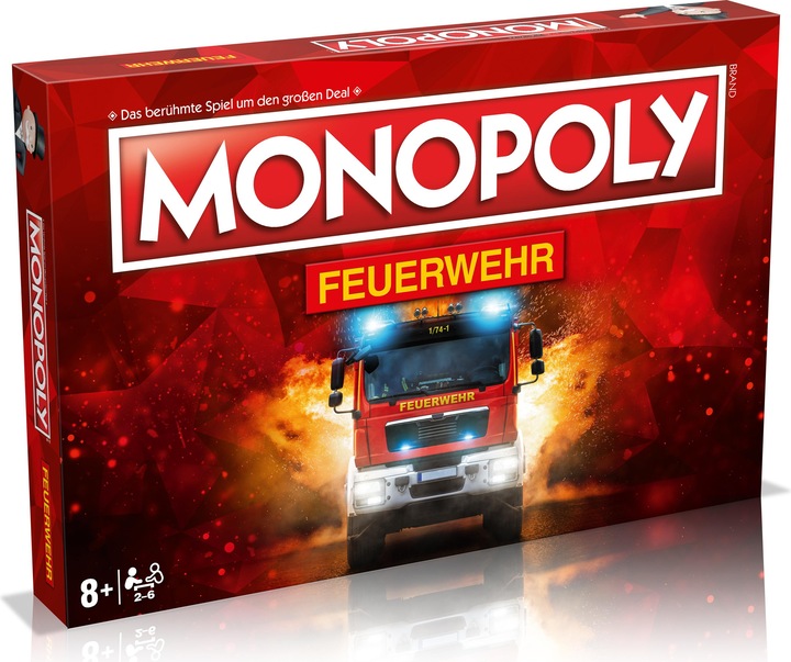 Actual product image Winning Moves Monopoly Fire Brigade