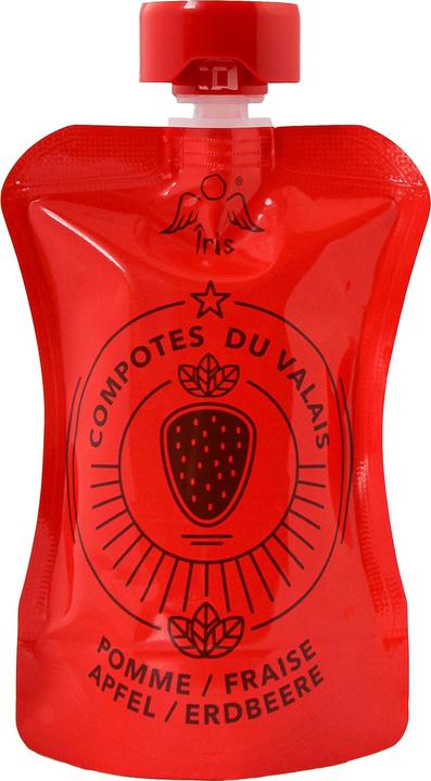 Produktbild Îris Kompott Apfel-Erdbeere (100g) (115 g)