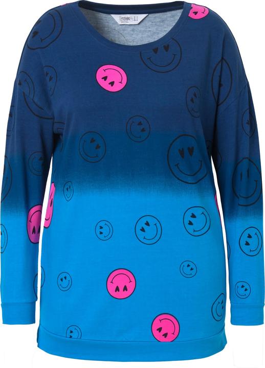 Produktbild Angel of Style Sweatshirt, oversized, Farbverlauf Smiley, Langarm (50)