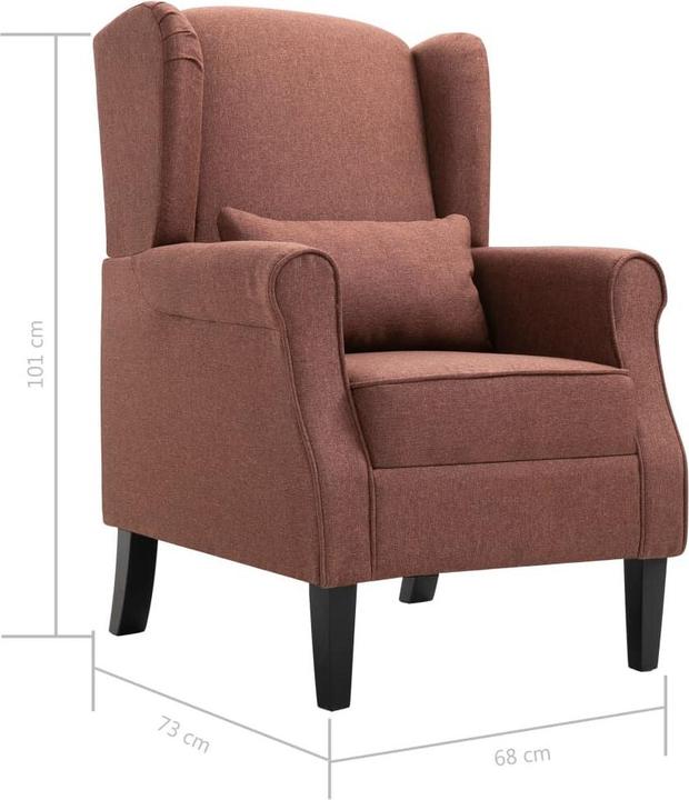 Actual product image vidaXL Sessel