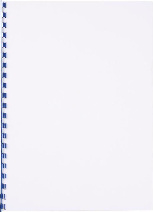 Actual product image GBC Plastic binder spine round