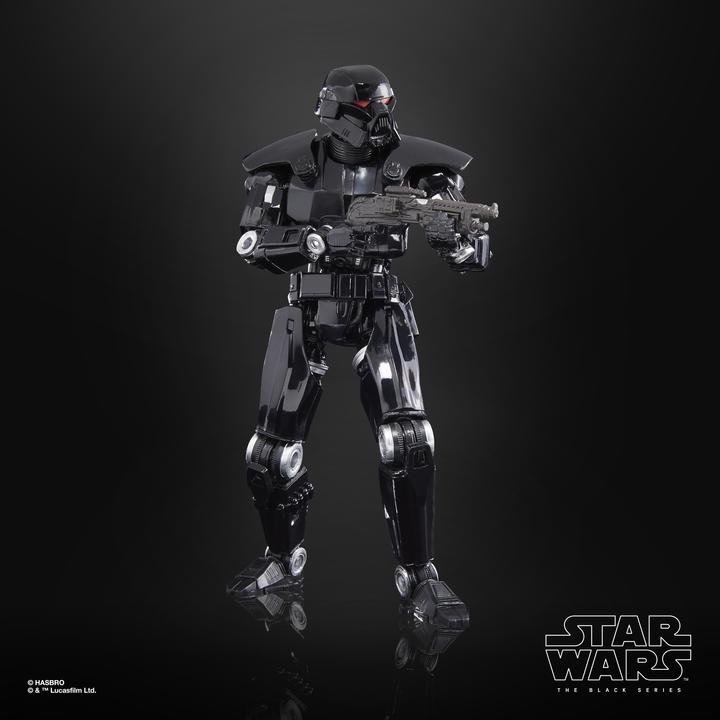 Actual product image Hasbro The Black Series Dark Trooper: The Mandalorian