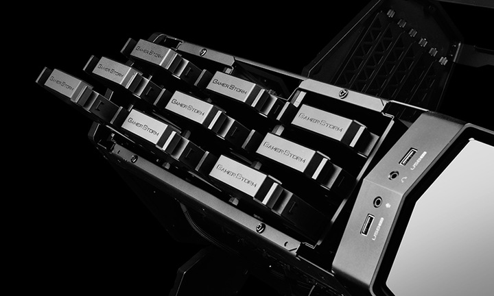 Actual product image Deepcool Quadstellar (ATX, Mini-ITX, E-ATX)