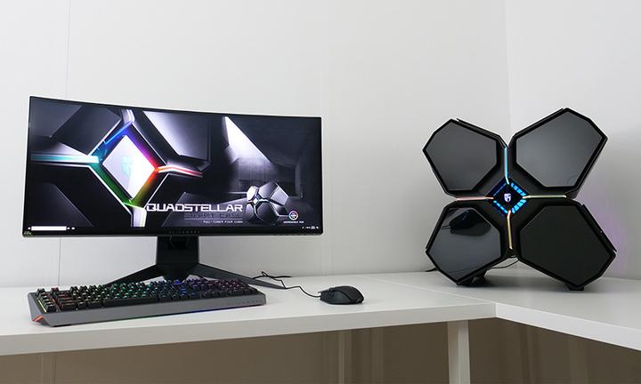 Actual product image Deepcool Quadstellar (ATX, Mini-ITX, E-ATX)