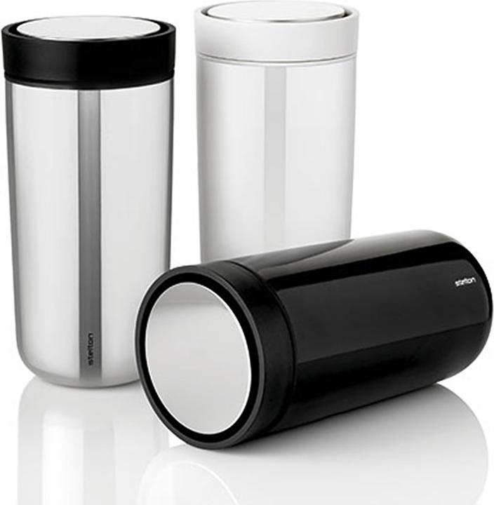 Actual product image Stelton To Go Click Steel Thermal Mug
