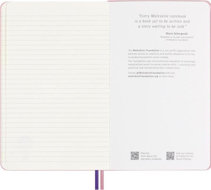 Produktbild Moleskine Sakura Notizbuch, Large/A5, Liniert, Fester Einband (13 x 21 cm, Liniert, Harter Einband)
