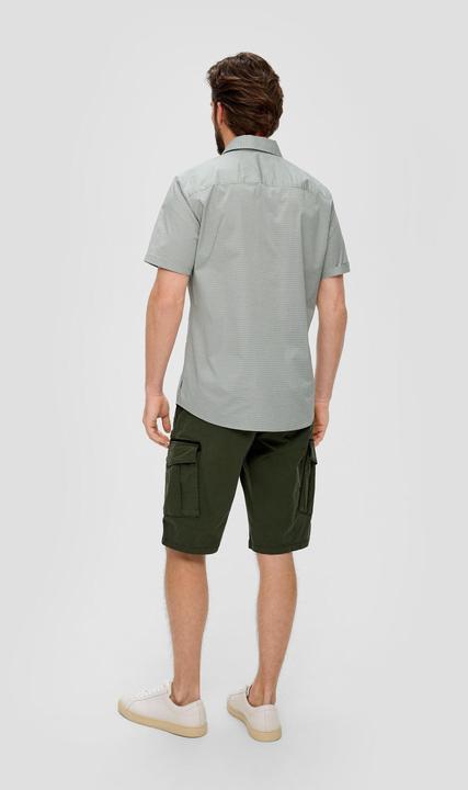 Immagine prodotto s.Oliver Slim: Kurzarmhemd aus Baumwollstretch (XXL)