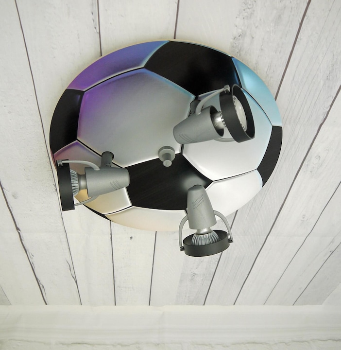 Productafbeelding Niermann Stand By grijs-zwart spotlight 'Voetbal