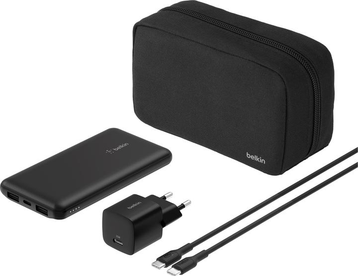 Belkin BoostCharge Power-Set 25W 10.000mAh PB, Ladeger. BU041kqBK (10000 mAh, 25 W)