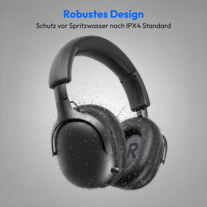 Actual product image Medion LIFE HX-1 Pro Over Ear-Kopfhörer grau (Wireless)