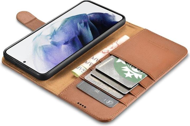 Produktbild iCarer Haitang Leather Wallet Case, Leather Case for Samsung Galaxy S22 + (S22 Plus) Wallet Case Bro (Samsung Galaxy S22+)