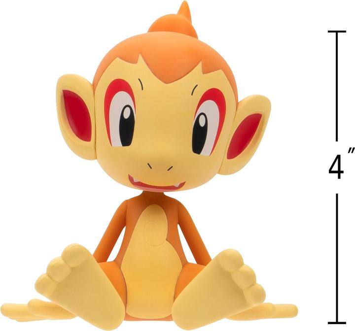 Actual product image Pokémon Select Vinyl Chimchar 10 cm